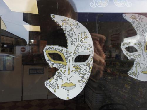 Masquerade Window Display